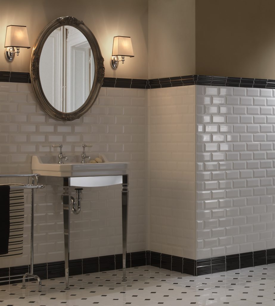 DIAMANTE BIANCO GLOSSY + DIAMANTE NERO GLOSSY