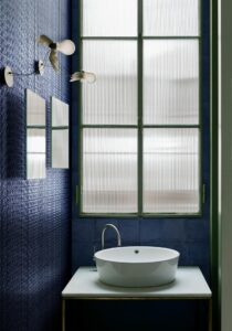 MANO BLU + BLUE STAMP