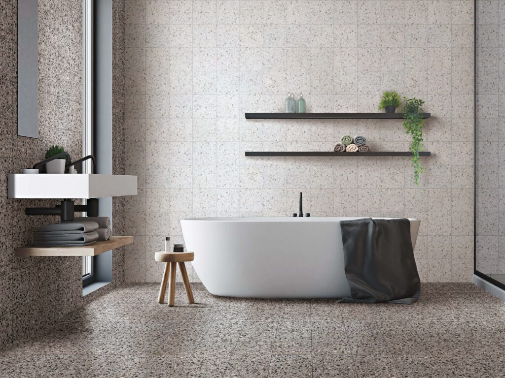 VENETO BIANCO 20X20 + GRIGIO 20X20