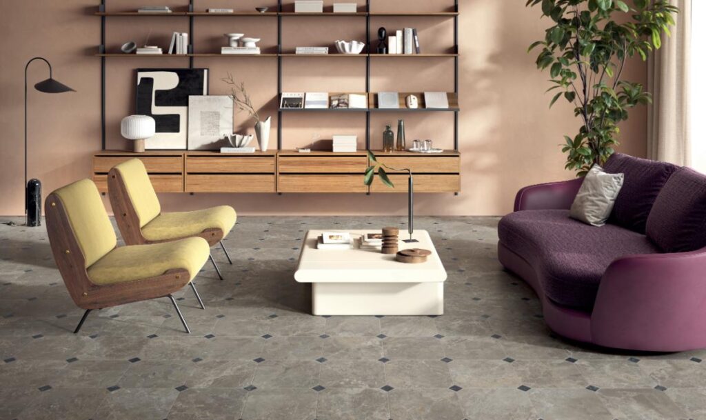CLASSIC OTTAGONE STONE TORTORA + STONE NERO