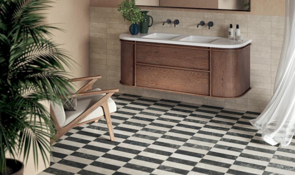 CLASSIC STONE NERO + STONE CREMA
