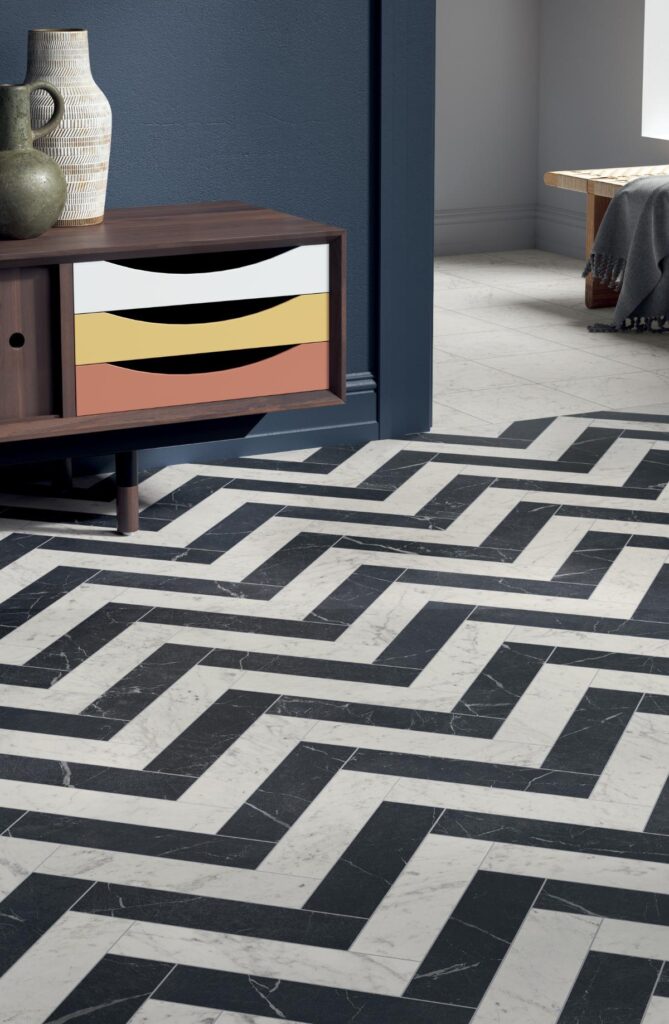 CLASSIC VINTAGE NERO + MARBLE CARRARA