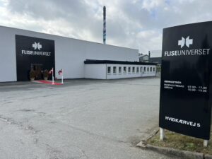 Fliseuniverset showroom Odense